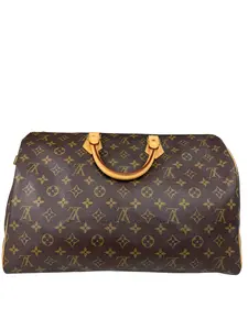 Pre-owned Louis Vuitton Canvas Travel Bags Classic and Leather Monogram Speedy 40