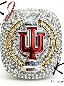 Ncaa-2026 Indiana University Football Championship Ring, Fan Jewelry Gift, Memorial Souvenir, Sports Memorabilia