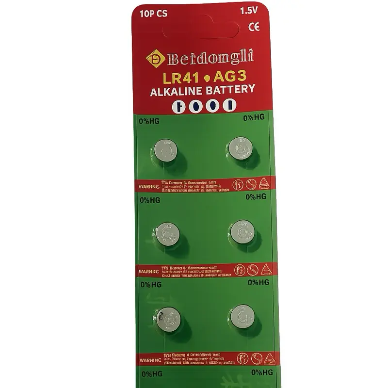 Beidongli Replacement 10 Batteries - Compatible with Watches, Calculators, Headphones