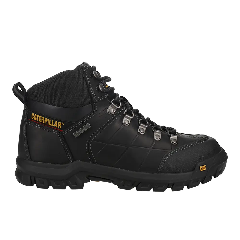 Caterpillar Mens Threshold Waterproof Electrical Soft Toe  Work/Duty - Black