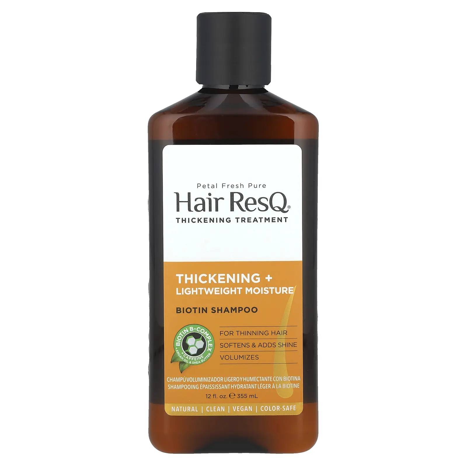 Petal Fresh Hair ResQ®, Biotin Shampoo, For Thinning Hair, 12 fl oz (355 ml)
