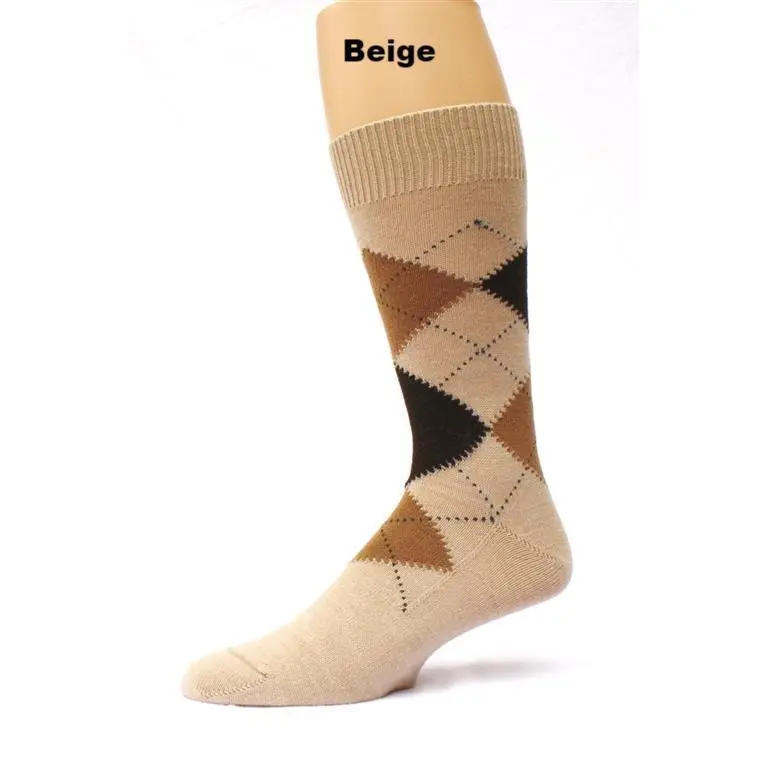 Alpaca Argyle Socks