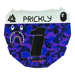ODI Plate Decal — Purple/ Blue Designer Camo