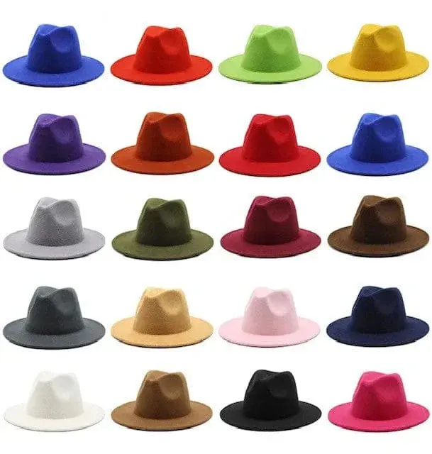 Solid Stiff Fedora Solid Stiff Fedora