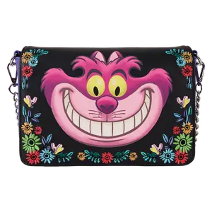 Alice in Wonderland Cheshire Cat Tulgey Wood Crossbody Bag