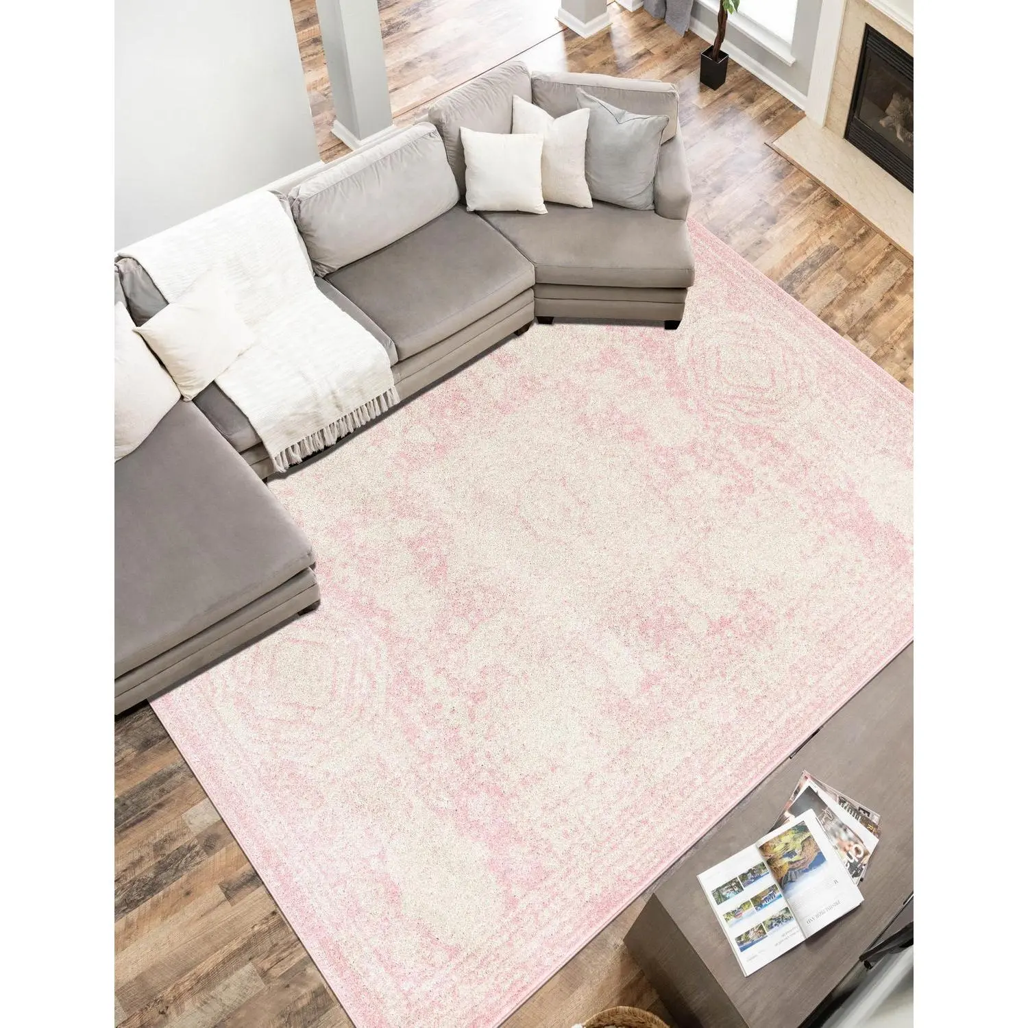 Pink Bexley Rug Pink Bexley Rug