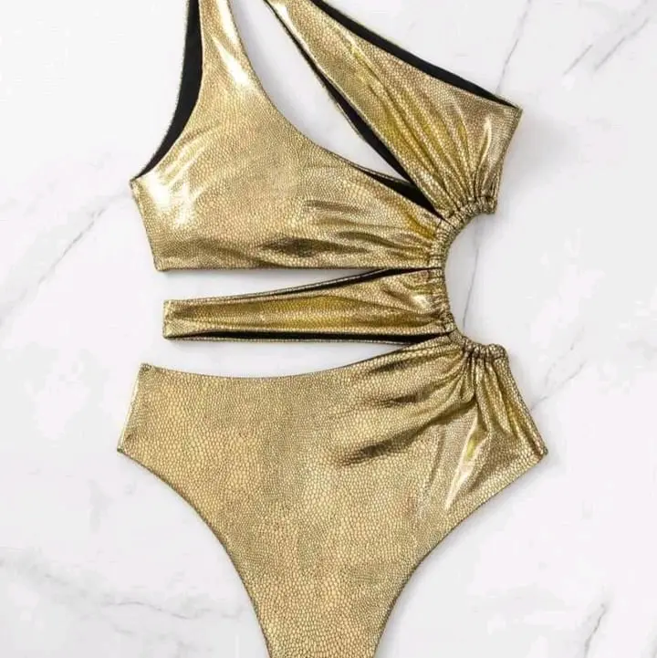 Gold Bathing suit