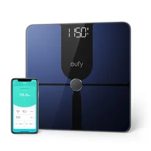 Smart Digital Bathroom Scale Pro with Wi-Fi Bluetooth, 16 Measurements Including Weight, Heart Rate, Body Fat, BMI, Muscle & Bone Mass, 3D Virtual Body Mode
