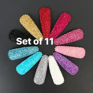 Snap clip set,glitter snap clip,preppy girl hair clip,toddler hair clip,glitter hair clip,piggy tail hair clip,back to school hair clip