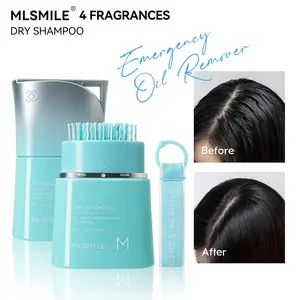 Oil Control Hair Gel, Dry Shampoo & Comb Set, No Rinse Formula, Perfect for Daily Use, Oil Absorbing Hair Care Essentials