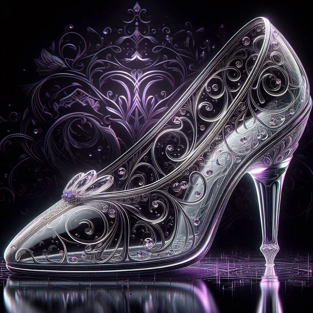Glass Slipper – Crystal Clear Acrylic Powder | Ultra Transparent, No Bubbles, Non-Yellowing (2 oz)