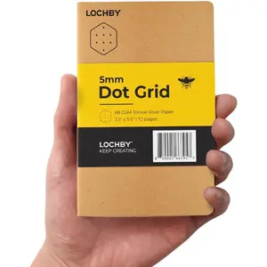 ® Pocket Notebook (3.5" × 5.5") | 68gsm Tomoe River Paper, Fountain Pen Friendly | Kraft Cover | Refill for Pocket Journal & Mini Field Journal | For Travel, Work, School & Journaling