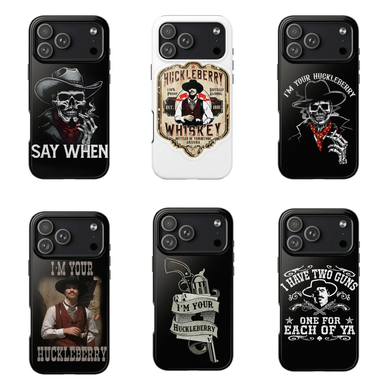 Doc Holliday Val Kilmer Phone Case, Tombstone Film Inspired Case Cover For iPhone 17 16 15 14 13 12 11 SE and Samsung Galaxy S25 S24 S23 S22 S21