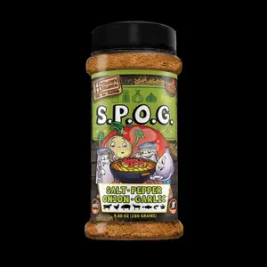 S.P.O.G - S.P.O.G blend is a popular seasoning mixture consisting of salt, pepper, onion, and garlic. It is widely used in cooking to add a flavorful kick to a variety of dishes.