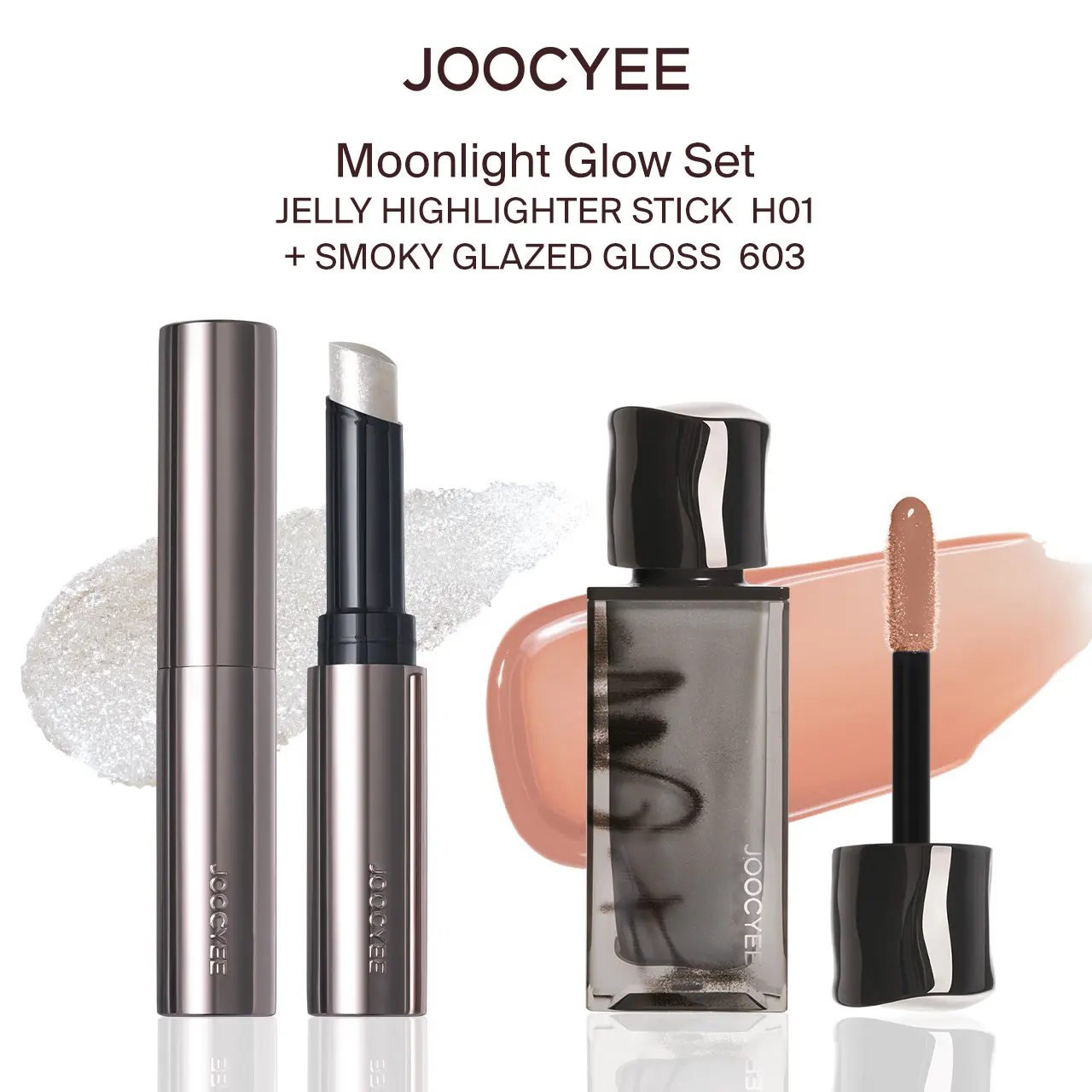 [Live]New 3D Glazed Gloss & Jelly Highlighter Stick