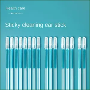 72 pack Ear Cleaning Tool Sticks, Earwax Remover Ear Picks for Gentle Daily Care, Compact Hygiene Tool for Home & Travel