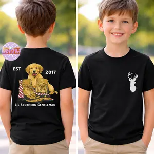YOUTH & ADULT Golden and Boots t-shirt, boutique for boys, toddler girl stuff, men’s shirts, 4th of july tee, country boy clothes