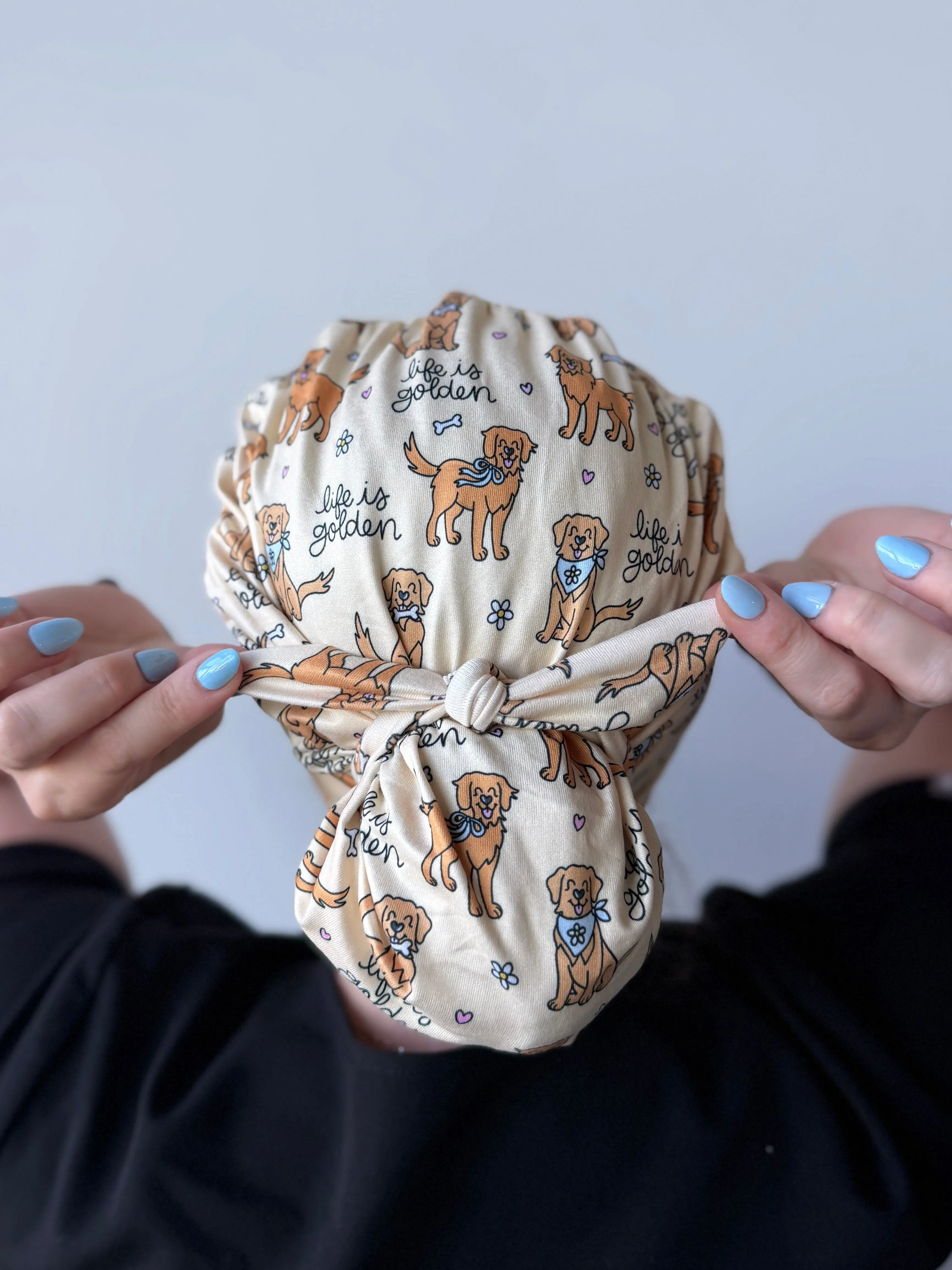 CloudCaps Scrub Cap | Life is Golden