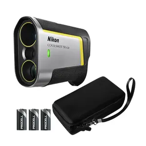Nikon CoolShot 50i GII 6x22 Golf Laser Rangefinder Bundle