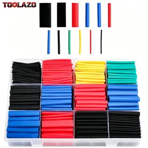 745PCS Heat Shrink Tubing Kit | 2:1 Adhesive-Lined Waterproof Insulation Sleeves | Colored Heat Shrink Tubes with Storage Case | Wire Repair for Automotive, Motorcycle, Marine & DIY Electrical Projects