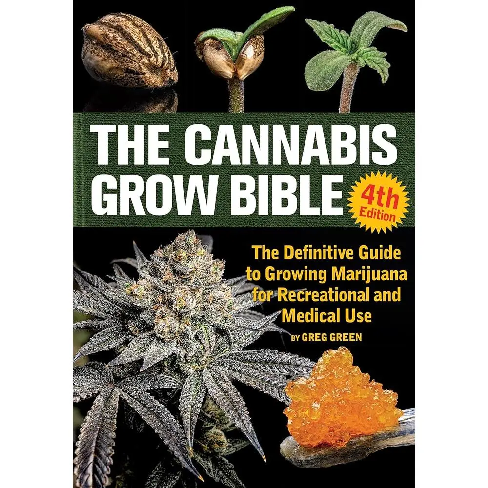 The Cannabis Grow Bible: English Definitive Book with Comprehensive Coverage of Hydroponic Growing System, Marijuana Cultivation for Recreational Use (Over 500,000 Copies Sold, Science & Technology, Agriculture Category)