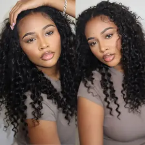 ISEE HAIR Crochet Hair Deep Wave Human Hair Extensions Miracle Knots Friendly for Boho Braids – Defined Curls Pre-Separated 50g/Pack (32-38 Strands Per Pack）4-5 Packs for Full Head, Protective Hairstyles For Black Women#greenish#TikTokShopSpringGlowUp