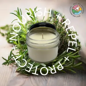 Best Bee Brothers Hand Poured Citronella Soy Candles - Clean-Burning, Summer Scents, 3oz Glass Jar or 10oz Terracotta Pot