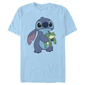Men's Lilo & Stitch Froggie Stitch T-Shirt Men's Lilo & Stitch Froggie Stitch T-Shirt