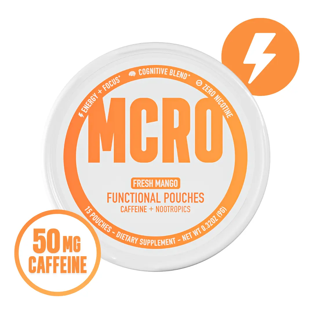MCRO Energy Pouches - Fresh Mango