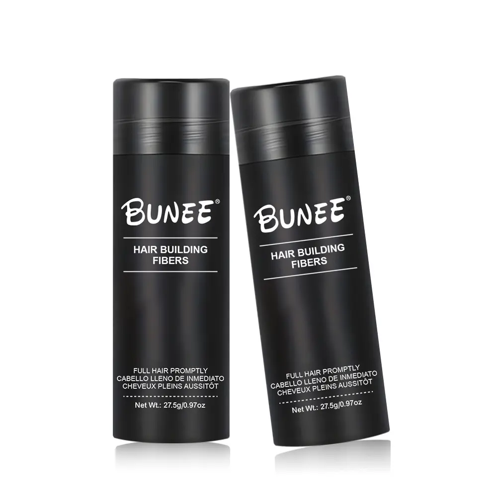 2-Pack BUNEE Hair Building Fibers – Physical Hair Thickening, Instant Volume, Windproof & Sweatproof – Ideal for Thinning Hair Haircare