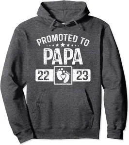 Promoted To Papa 2023 Soon To Be Father Day Baby Pregnancy Pullover Hoodie - Isaaclog Shop 33B0BNNZ4JZ3