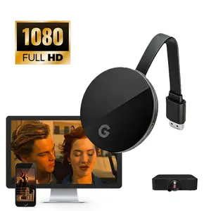 Wireless HDMI Display Adapter, HD Wireless Screen Mirroring Device, Streaming Device for iPhone iPad to TV, HD Video Sync,Plug and Play, Compatible with iOS & Android, HDMI Transmitter and Receiver