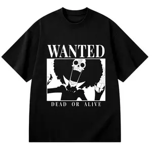 Wanted Brookkk Anime T-Shirt – Unisex Streetwear Tee