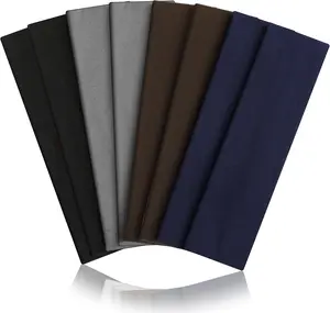 Comfortable Sports Headbands 8-Pack Non-Slip Elastic Sweat-Absorbing for Men Women Summer-Exclusive Lightweight Fabric Snug Fit 4 Classic Colors