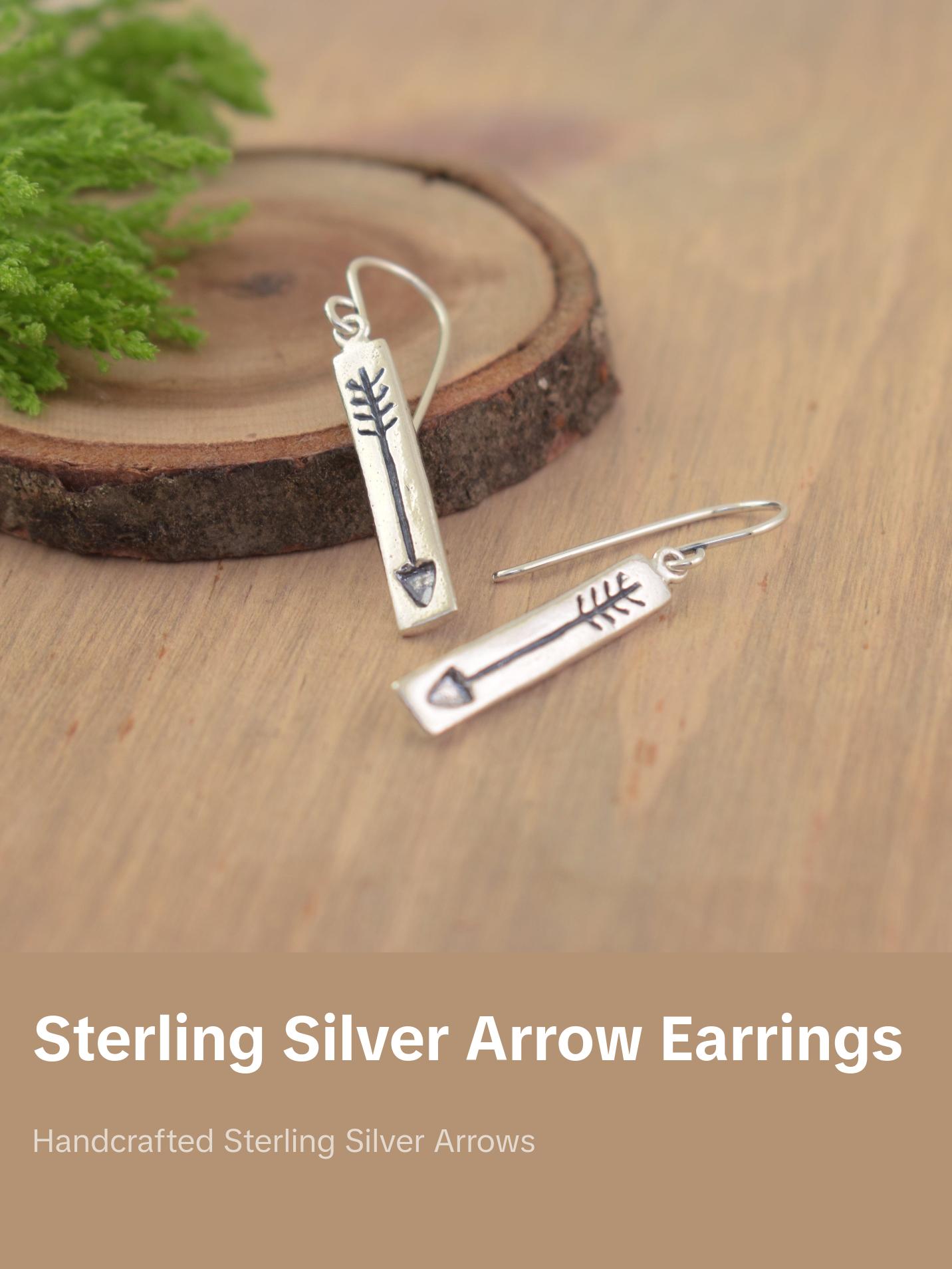 Straight Arrow Earrings