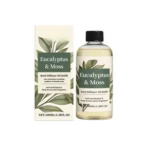 Moss Essential Oil, Natural Plant Extracts, Light & Calming Scent, Air Purifying, for Home, Office & Car