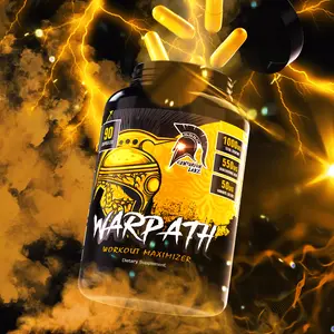 Centurion Labz WARPATH Workout Maximizer – Arachidonic Acid Muscle Pump Formula, Creatine Complex, Pre-Workout Support for Strength, Performance & Muscle Density
