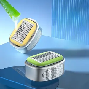 8-Layer Manual Head & Body Shaver - Portable Grooming Tool for Bald Head Shaving, Armpit, Leg Hair Removal and Intimate Trimming, Safe for Men & Women