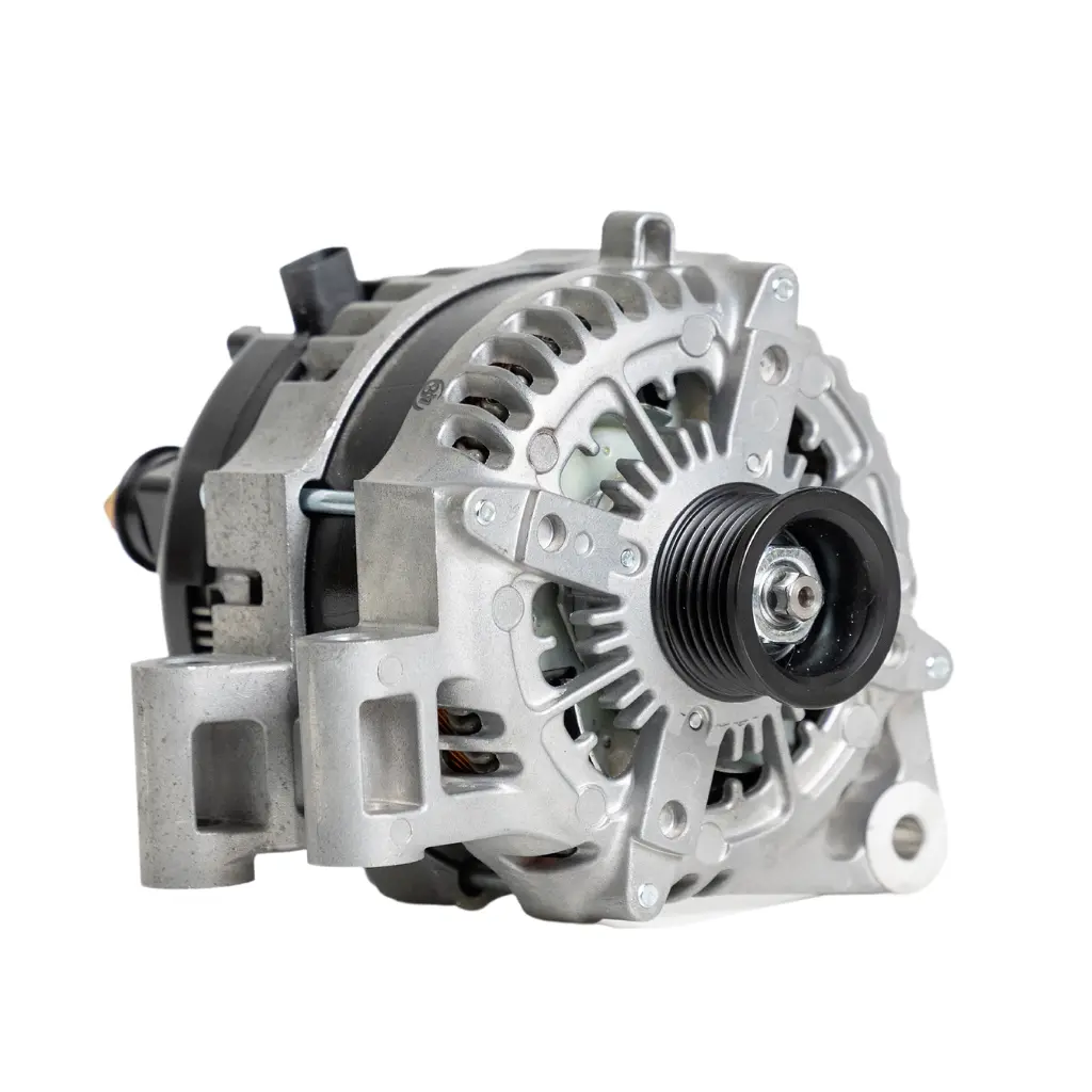 High Output Alternator with Voltage Regulator, Copper Wire, Factory Plug, Smaller Pulley, Alternator Belt, Direct Fit for 2005-2008 Buick Allure V6 3.6L (Maximum Output, Engine Repair Verified Fitment)