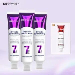 MSDRWIKEY 4-Piece Toothpaste Set – Effective Teeth Whitening, Enamel Repair & Fresh Breath