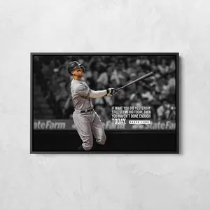 Aaron Judge Poster, Baseball Legend Poster, Record Home Run Poster, Baseball Prints Poster