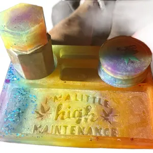 Tray set