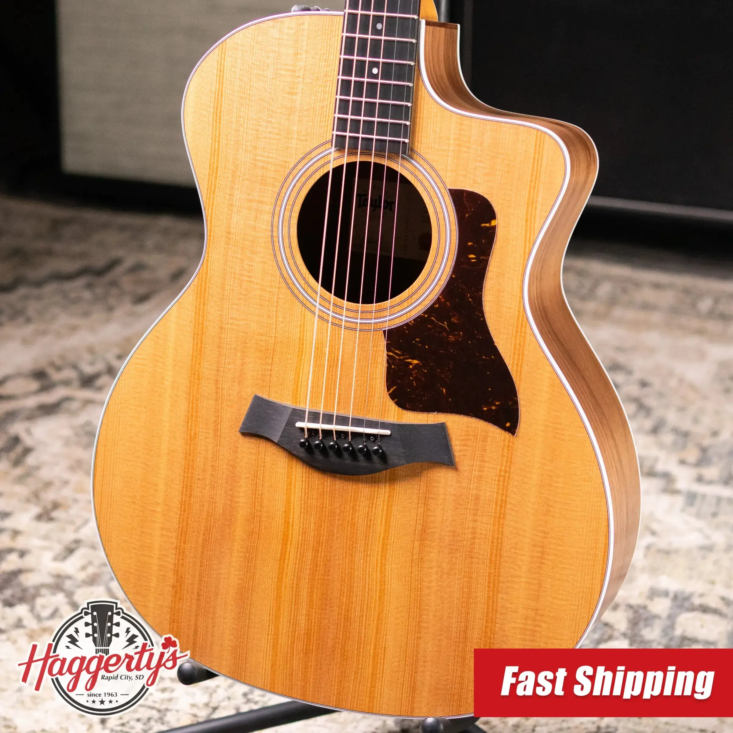 Taylor 214ce Grand Auditorium Acoustic/Electric Guitar with Gig Bag