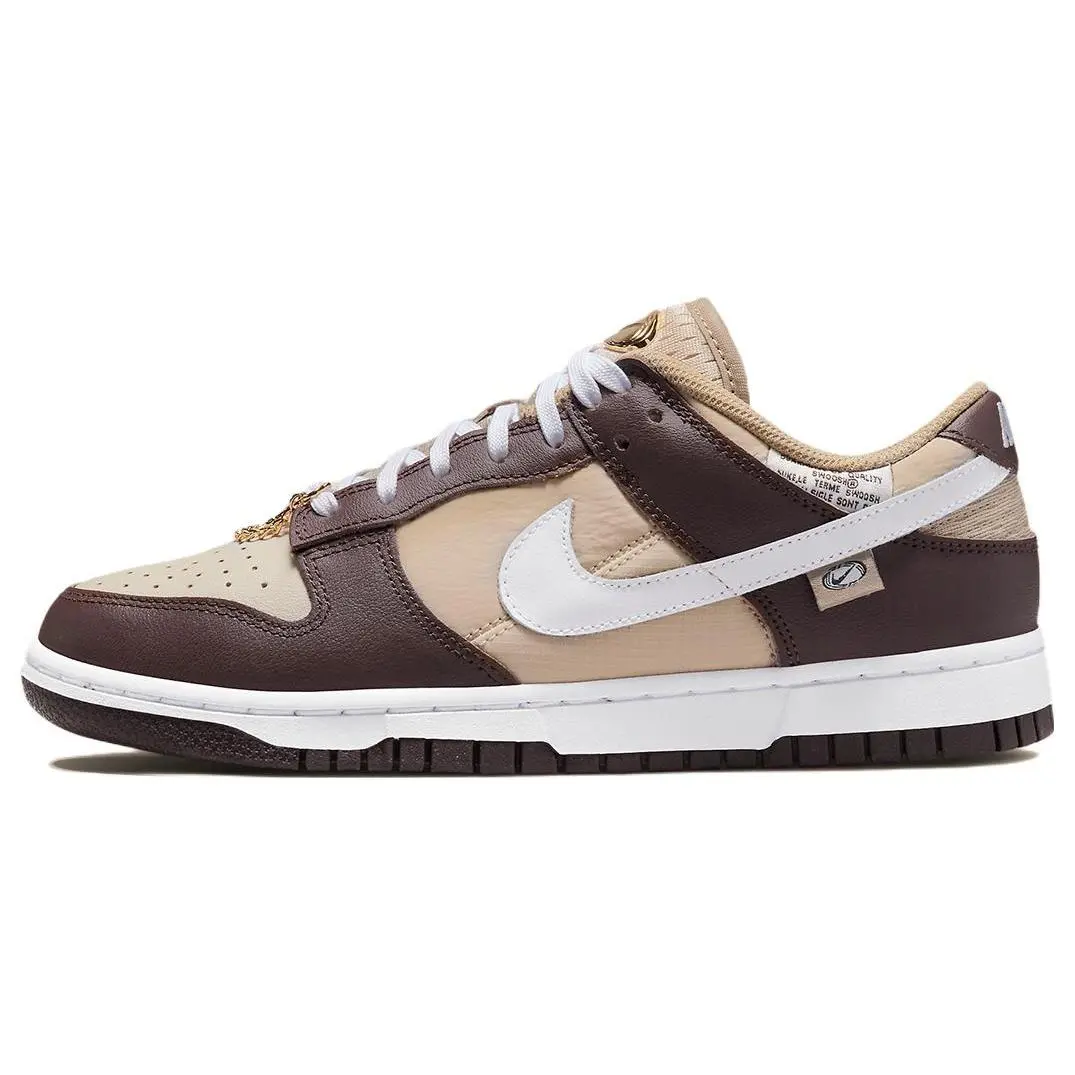 Nike Dunk Low Brown Basalt Classic Skate Shoes Women's DX6060-111