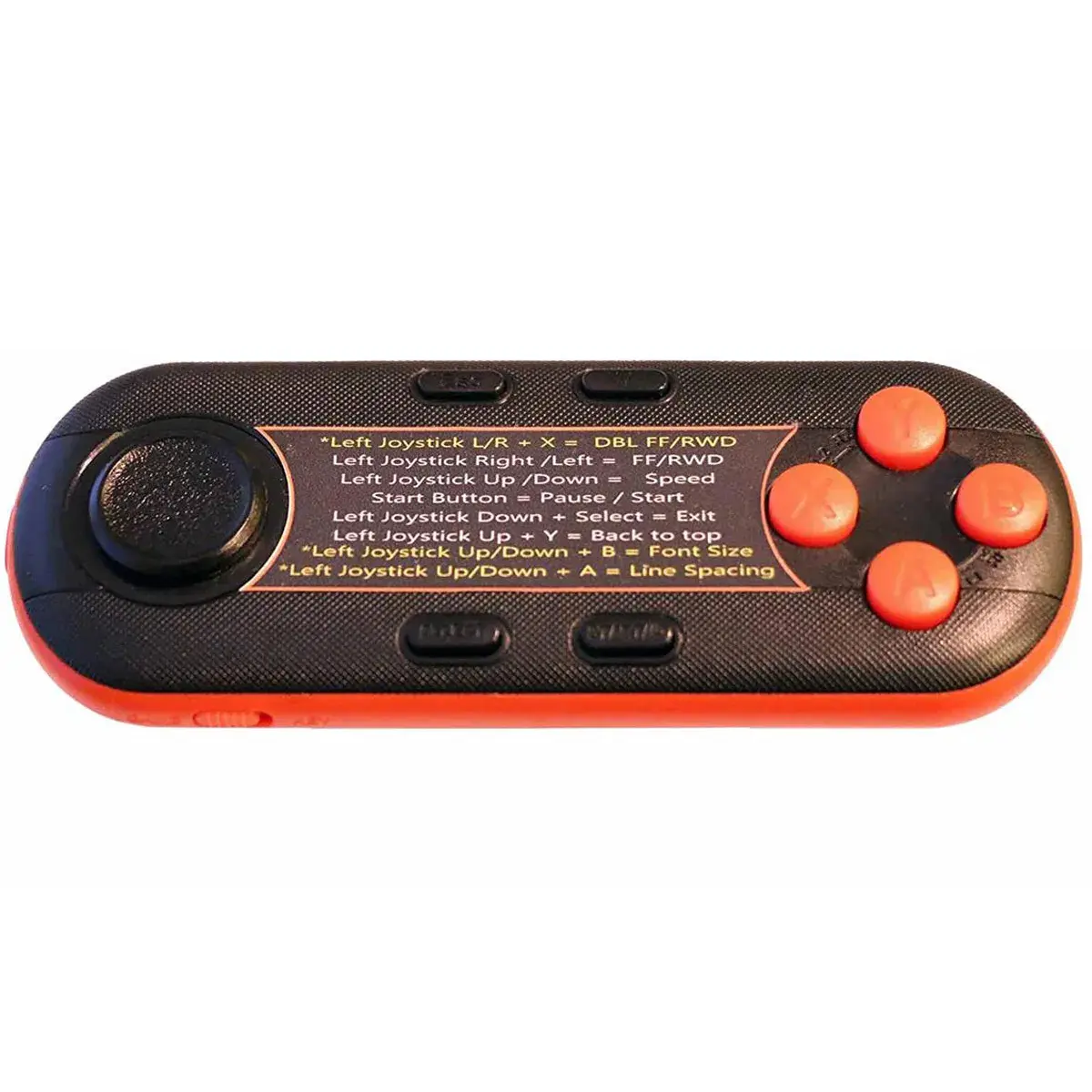 Telmax OnCue Prompter Remote - Bluetooth Game Pad for All OnCue-Running Devices