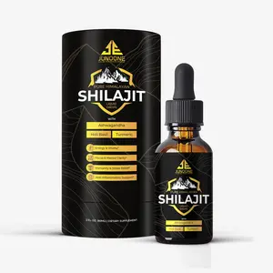 Junoone Pure Himalayan Shilajit Liquid Drops | For Men & Women  | Ashwagandha, Turmeric & Holi Basil| Fulvic Acid & 85+ Trace Minerals | 60ml supplement dietary