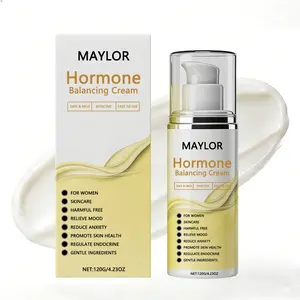 Hormone Balance Cream with Bioidentical, Micronized Formula for Menopause & Menstrual Comfort | Soothing Daily Moisturizer for All Skin Types