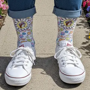 Buc-ee's Easter Crew Socks