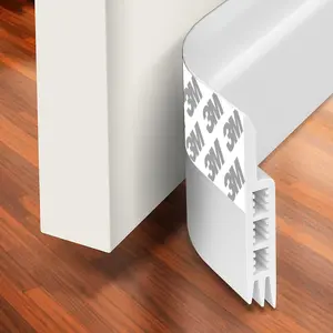 Door stop, door and window weatherproof seal, common bottom baffle for inner and outer doors, garage window sound insulation and dust stop.