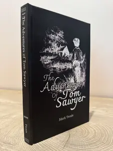 The Adventures of Tom Sawyer by Mark Twain - Black Spine Book Collection